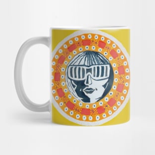 Mandala - Girl With Glasses Mug